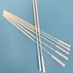 ABS Stick Flocked Nylon Nasal Swab Specimen Collection Swab With Breaking Point