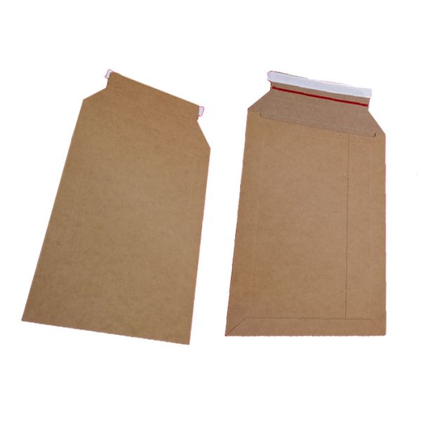 eco friendly ROHS 6x8 Cardboard Mailers Rigid No bubble For Document