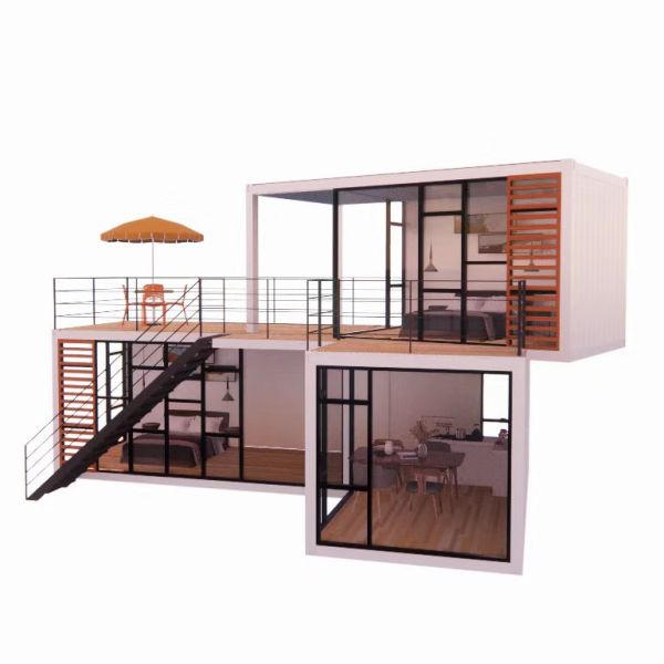 Wall 50/75/100mm Wave Sandwich Panel Portable House Mobile Homes Prefab Office Building for Luxury Container Hotel Kitchens