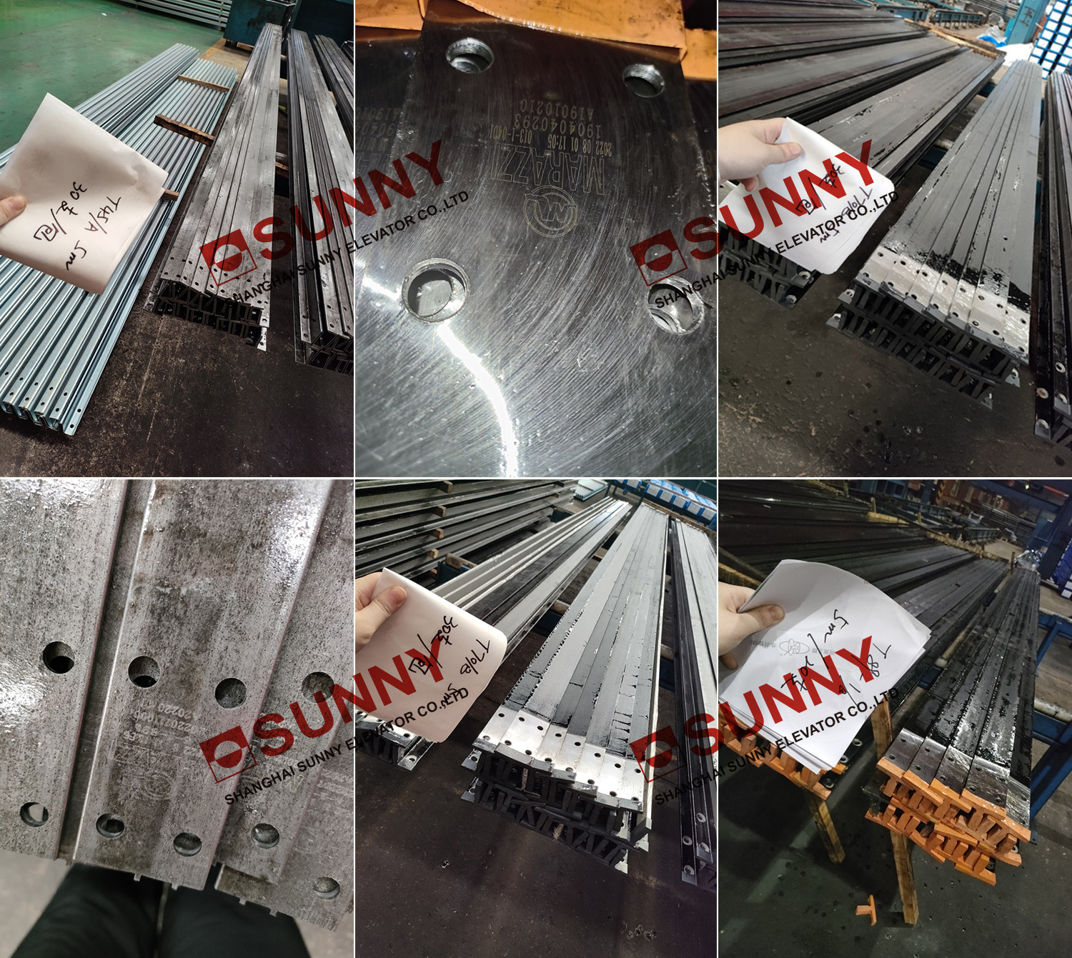 Elevator Parts Machined Elevator Guide Rail High Precision Guide Rail