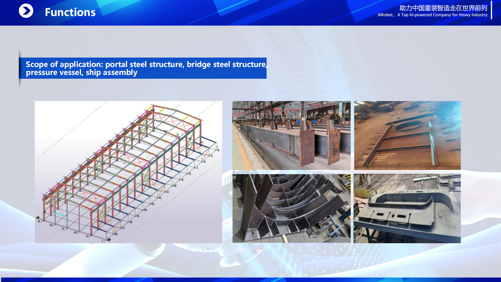 Intelligent Welding Robot System with Smart Vision and AI algorithm For shipyard ship vessel bulilding