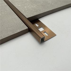 China 10mm Round Edge Open Type Ningbo Wanyi Plastic Factory Direct For Protecting Tile Edge Marble Color Tile Trim wholesale
