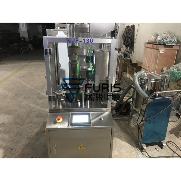 Small Hard Capsule Filling Machine For Filling Liquid Oil Pallet Small Capsule Into Big Capsule For Pharma Industry