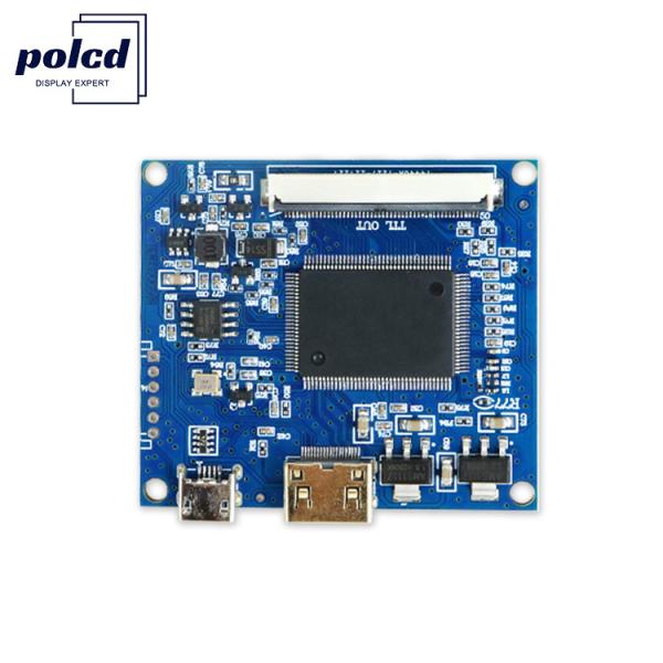 Quality VGA Polcd Universal Lcd Controller Board Customized TTL RGB 40 Pin 50 Pin FPC for sale