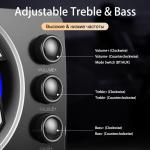 1.5" Tweeter Size 5W Aluminum Bluetooth Speakers with Enhanced Range and Output