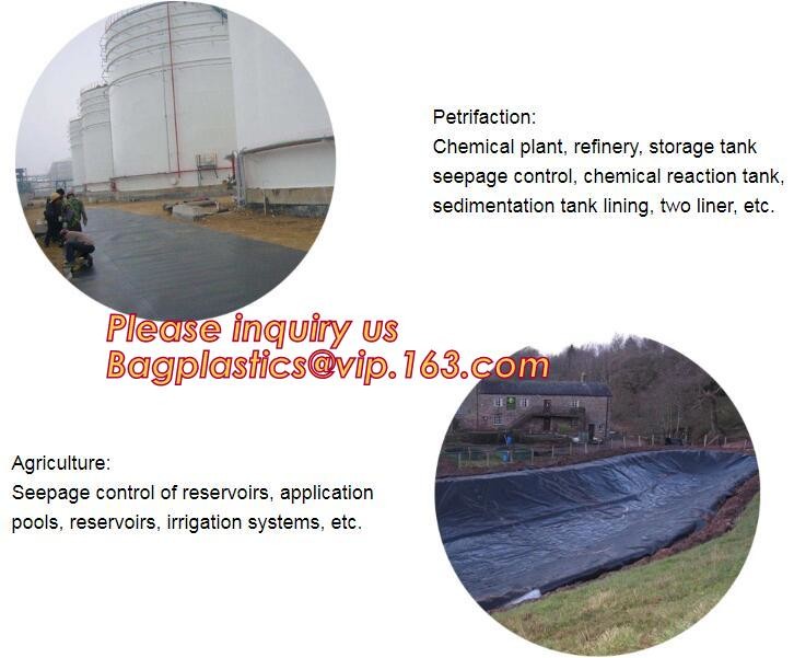 HDPE Geomembrane for Stock Water Tanks Liner,seepage-proofing HDPE film, 00:10 Fish Farm Pond Liner HDPE Geomembrane p