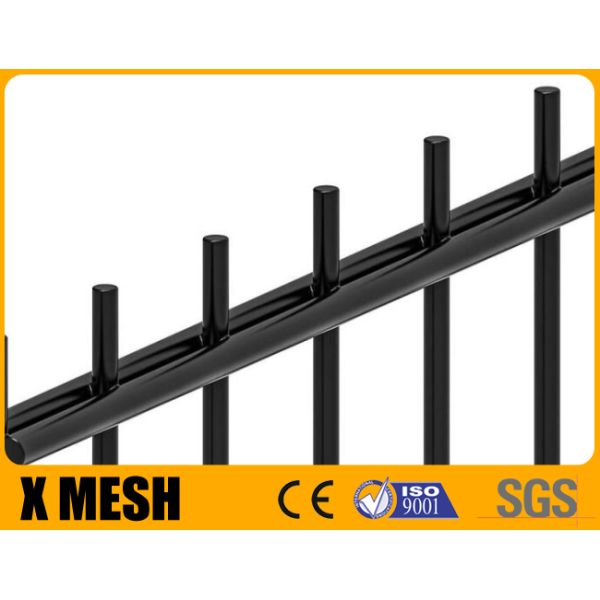 Security Weld Panels Peach Post Anti Climb Mesh Fence 1230mm Height