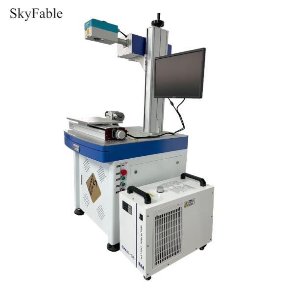 Quality Single Phase 3D Fiber Laser Engraver 110V 220V 50 - 60Hz Input Laser Marking System for sale