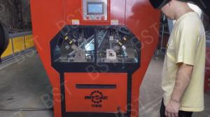 Numerical Control CNC Tube Punching Machine With Hydraulic Pressure Protection