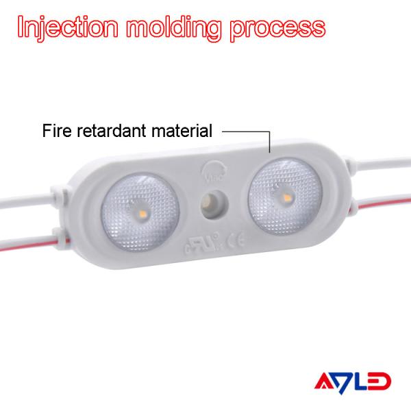 Quality 12V/24V 0.96W SMD 2835 Led Module with 2LEDs Cold white/Warm white Led Backlight IP67 Waterproof for sale