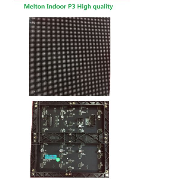 3mm Pixel Pitch Led Display Module 1200cd/m2 Brightness 1R1G1B With Video