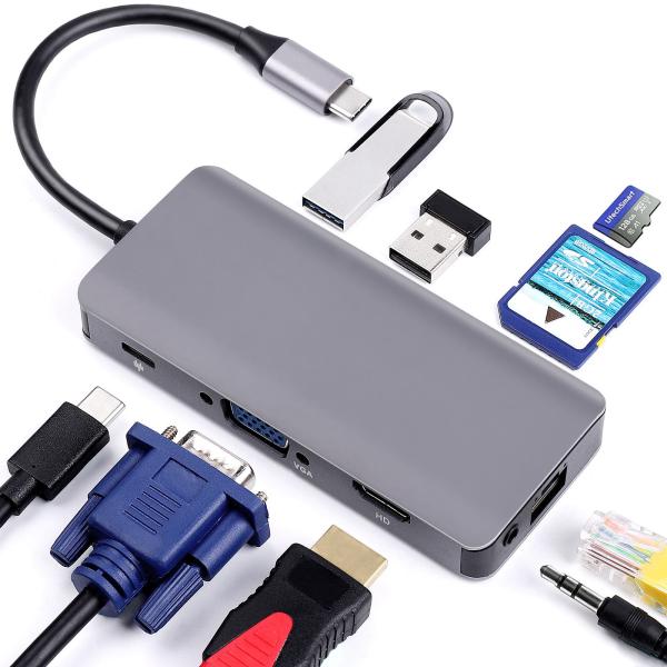 Quality Multifunction Multiple USB C Hub for sale