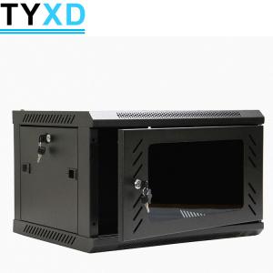China Wall Mount Network Rack Cabinet , Black / Customized Color Network Equipment Rack wholesale