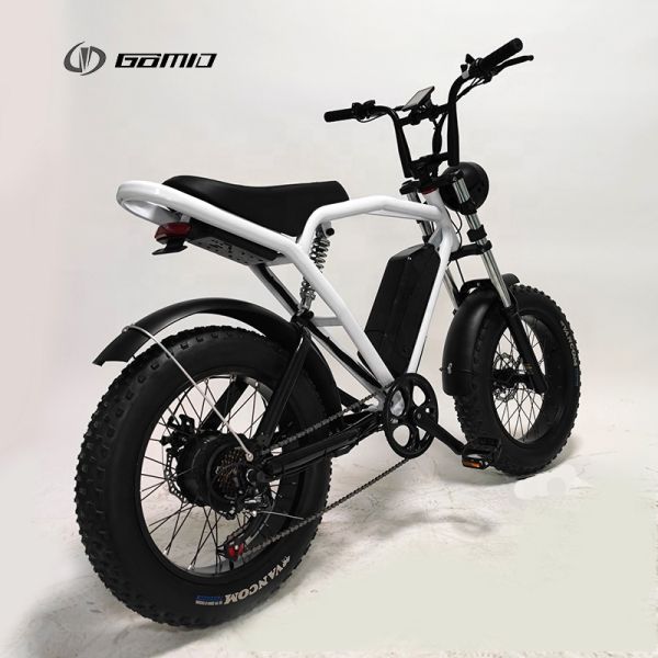 Electric City Bike 500w 48v Fat Tire Ebike Mtb E-Bike Full Suspension Off Road Motorcycle