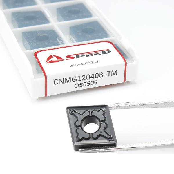 Quality Tungsten Carbide Turning Inserts HRC40-60 Insert CNMG120408-TM OS5509 for sale