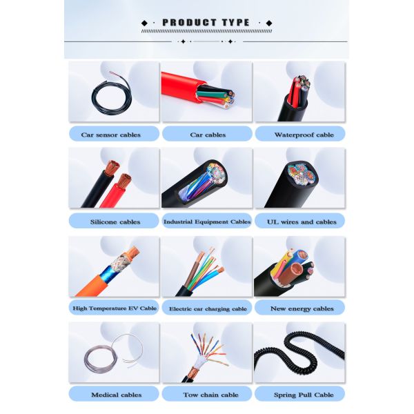 10AWG-30AWG Tinned Copper Environmental Protection Flame Retardant UL1569 Electrical Cable Power Cable