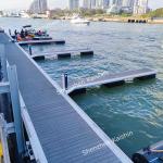 Customized Aluminum Floating Dock Stable Movable Boating KS6001 Dock Floating