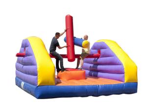 China Adult Funny Entertainment Inflatable Pillow Fight , Outdoor / Indoor Inflatable Bouncer on sale