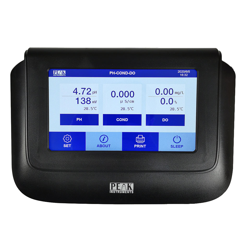 1 Point Calibration Peak Instruments Digital Touch Screen Electrical Conductivity Meter