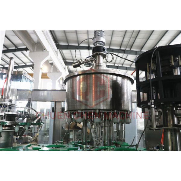 Glass Jar Fruit Puree Hot Juice Filling Machine / Mango Juice Filling Capping Equipment