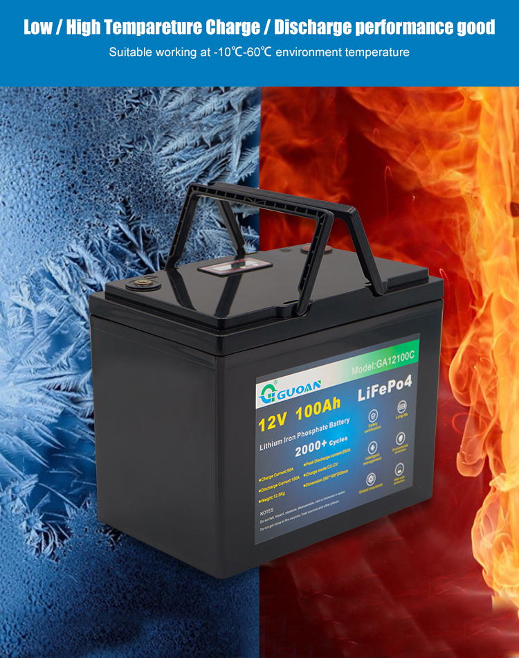 12 Volt Portable LiFePO4 Battery , Handheld 12V Lithium Iron Phosphate Pack