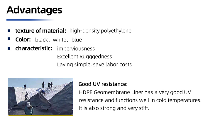 1m-10m Width HDPE Geomembrane Liner for Fish Shrimp Farm Welding Machine to Benefit Farms