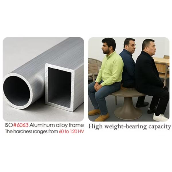 Waterproof Fabric Teak Aluminum Outdoor Sectional Patio Furniture Sofa Tables And Chairs