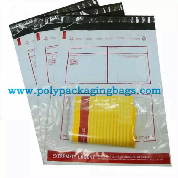 Customized Express Air Flyer White Courier Mailing Bag, Shipping Bags With self-adhesive