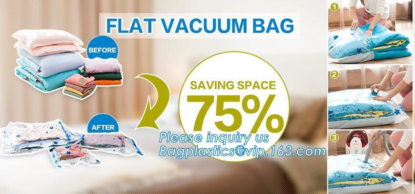 Embossing Resealable Vacuum Food Bags For Household Eco- friendly Texture Vacuum Food Storage Plastic Bag Rolls Moisture