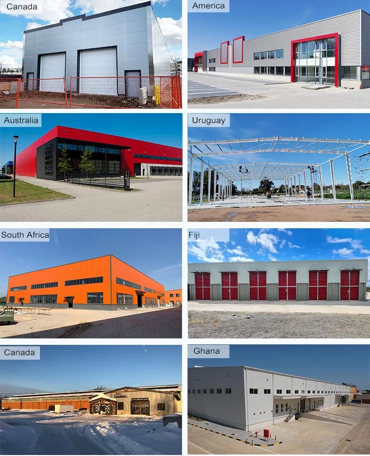 Q235B/Q345B Low Carbon Steel Prefabricated Steel Structure Warehouse