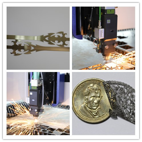 6015 Metal tube and plate fiber laser cutting machine with rotary device