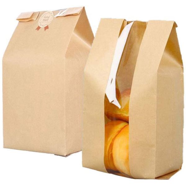 Factory Use BOPP Plastic Bread Packaging Bag 60-200 Microns