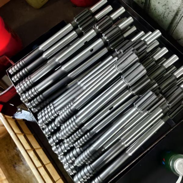 T45-710mm Top Hammer Mining Hard Rock Drilling Shank Adapters