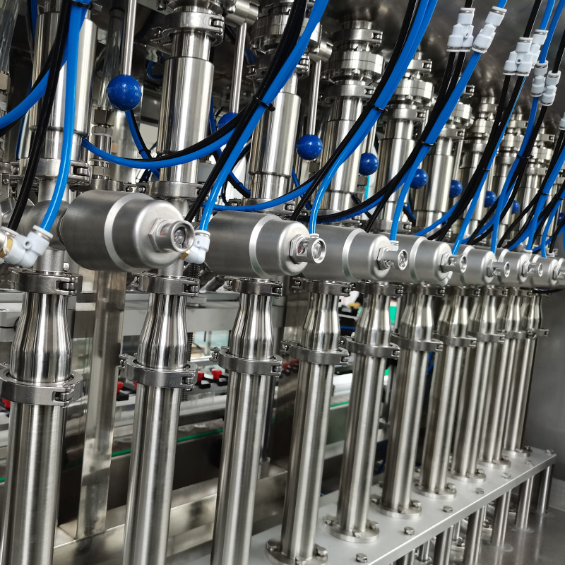 NPACK Full Automatic Soy Sauce Filler Cream Paste Jar Filling Machine