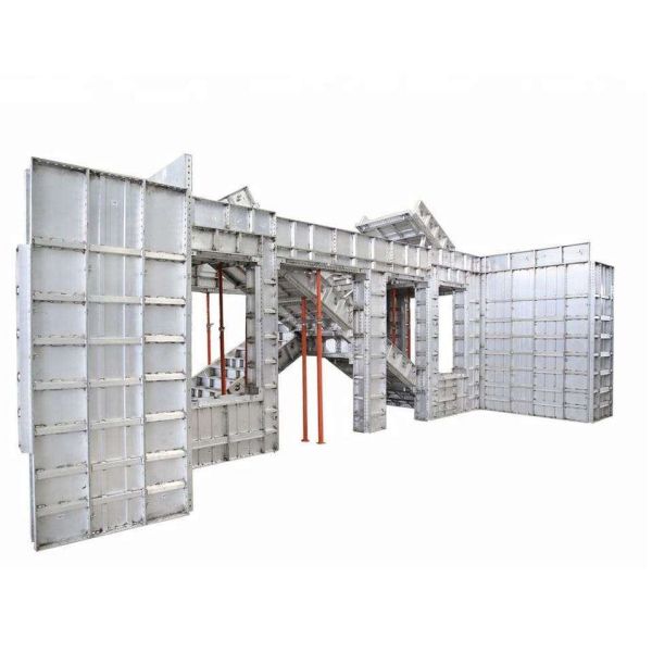 Aluminium Formwork System Building Material Construction Concrete Pillar Formwork Molds