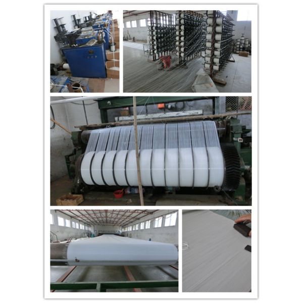 Textile Wastewater Polyester Mesh Belt Blue For Drying Paper / Filtering