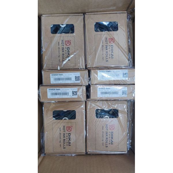 36*40mm Printing Machine Dry Ink Roller Multicolor solvent free