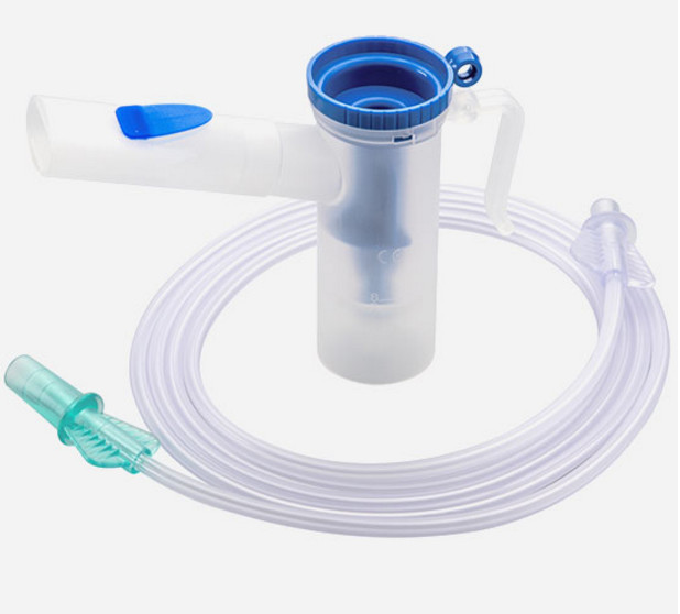 6L/Min Oxygen Face Mask Nebulizer Kit with Corrugated Tube Medical Product