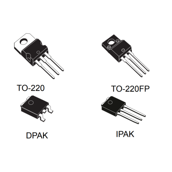 L78M12CDT-TR Linear Voltage Regulators L78M12 PMIC 12V 0.5A Positive SMD DPAK