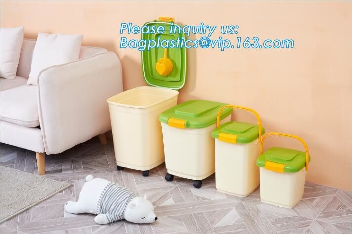 China Supply Pet Product Ceramic Dog Food Storage Container, Airtight Plastic Food Storage Container, Storage Barrel Pet