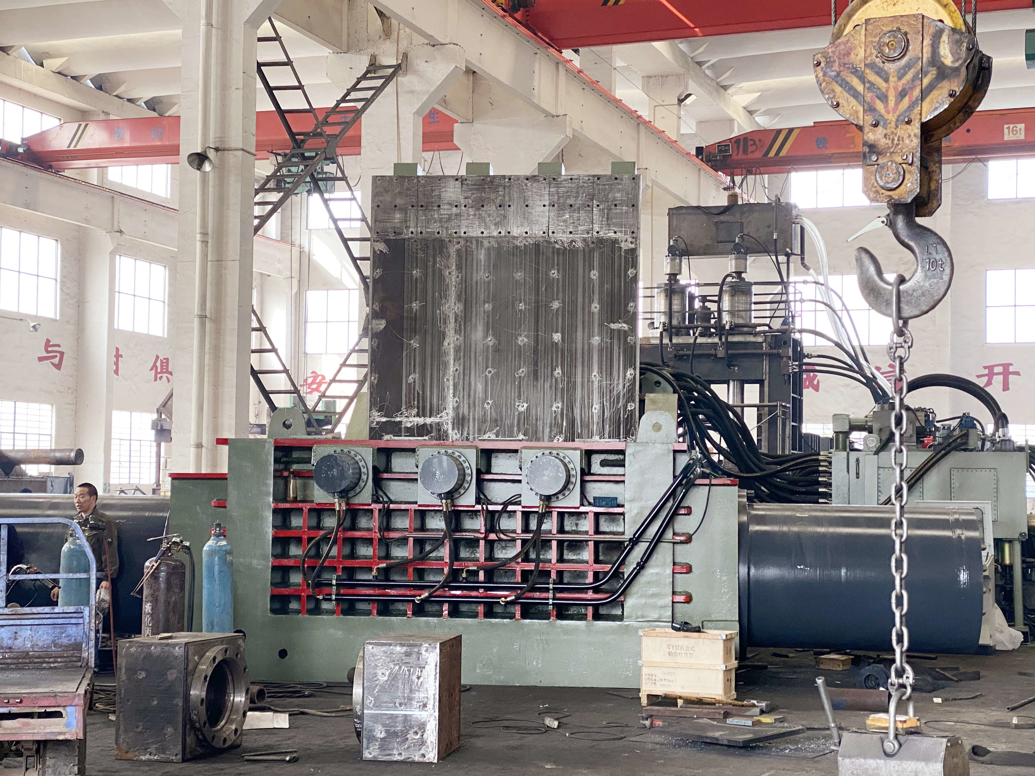 1000 Ton High Density Hydraulic Scrap metal Baler metal baler machine