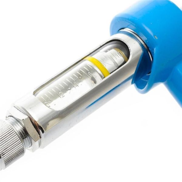 ISO9001 Automatic Injector Syringe Cow 10ml Solid Brass