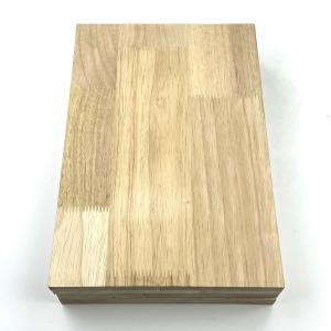 China Smooth Lightweight Rubber Wood Sheet , Width 122cm Finger Jointed Hardwood wholesale