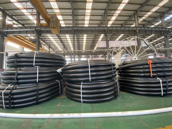 Quality Corrosion Resistant Composite Pipe Line 131mm Length Flexible Polyethylene for sale