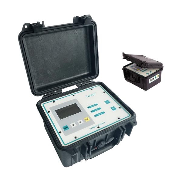 Quality 4-20mA Relay Totalizer And Relay Alarm Outputs Portable Ultrasonic Flow Meter For Chemicals Liquid for sale