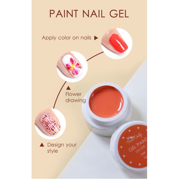 UV Gel Painting Drawing Gel Nail Polish Set in 102 Colors for Art Design Professionals' Enhancement