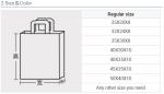Spunbond Non Woven Bag Environmental Regeneration Foldable Customizable with