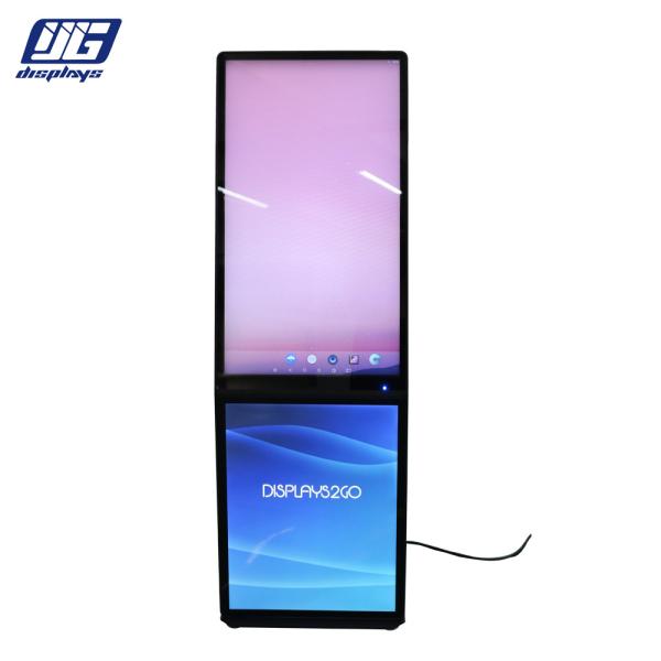 Quality Hanging System 32 Inch LCD Advertising Display / LCD Media Players With LED Light Box for sale