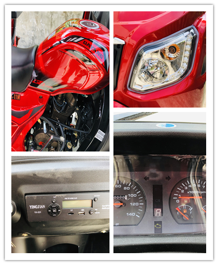 250cc Motorized Cargo Tricycle Made in Designed for Heavy Loading and Cargo Transportation