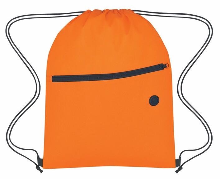 Polyester fabric drawstring bag /advertising pull rope backpack cloth bag /nylon shoulder pocket customization BAGEASE